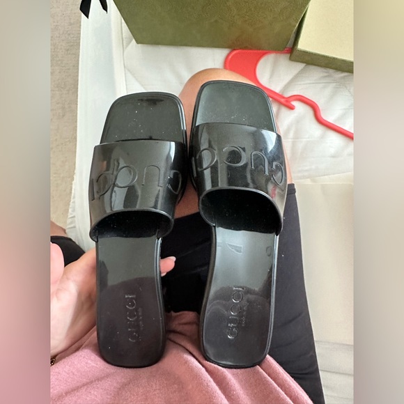 Gucci 37 slides with heels. Excellent condition - Picture 12 of 17